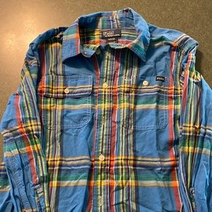 Polo long sleeve button down shirt